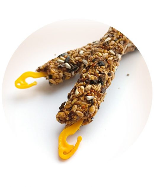 Barritas psitacideos miel y fruta 130gr