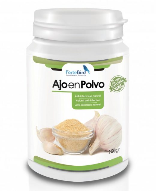 Ajo en Polvo 100% | Antiinfeccioso para aves
