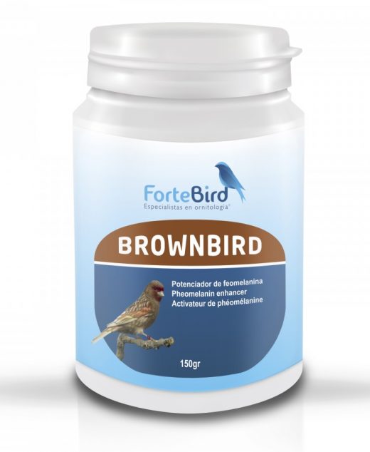 Brownbird - Potenciador de feomelanina (Oxidación Faeos) Formatos: 150 grs y 300 grs