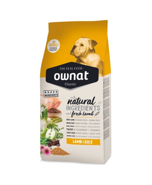 OWNAT CLASSIC LAMB&RICE (DOG)