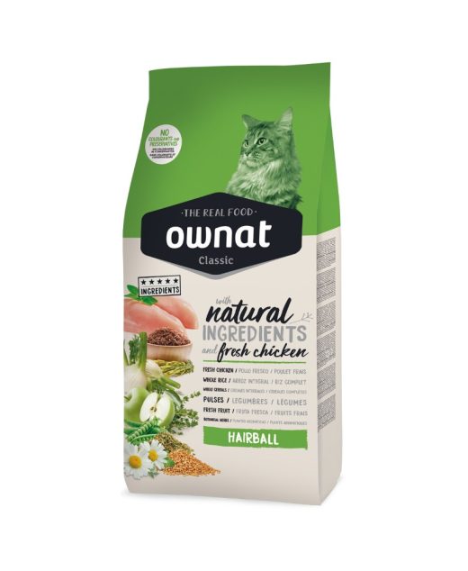 OWNAT CLASSIC HAIRBALL (CAT) 4Kg